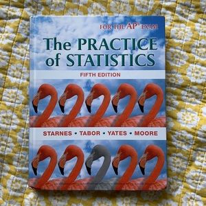AP Statistics book in good condition